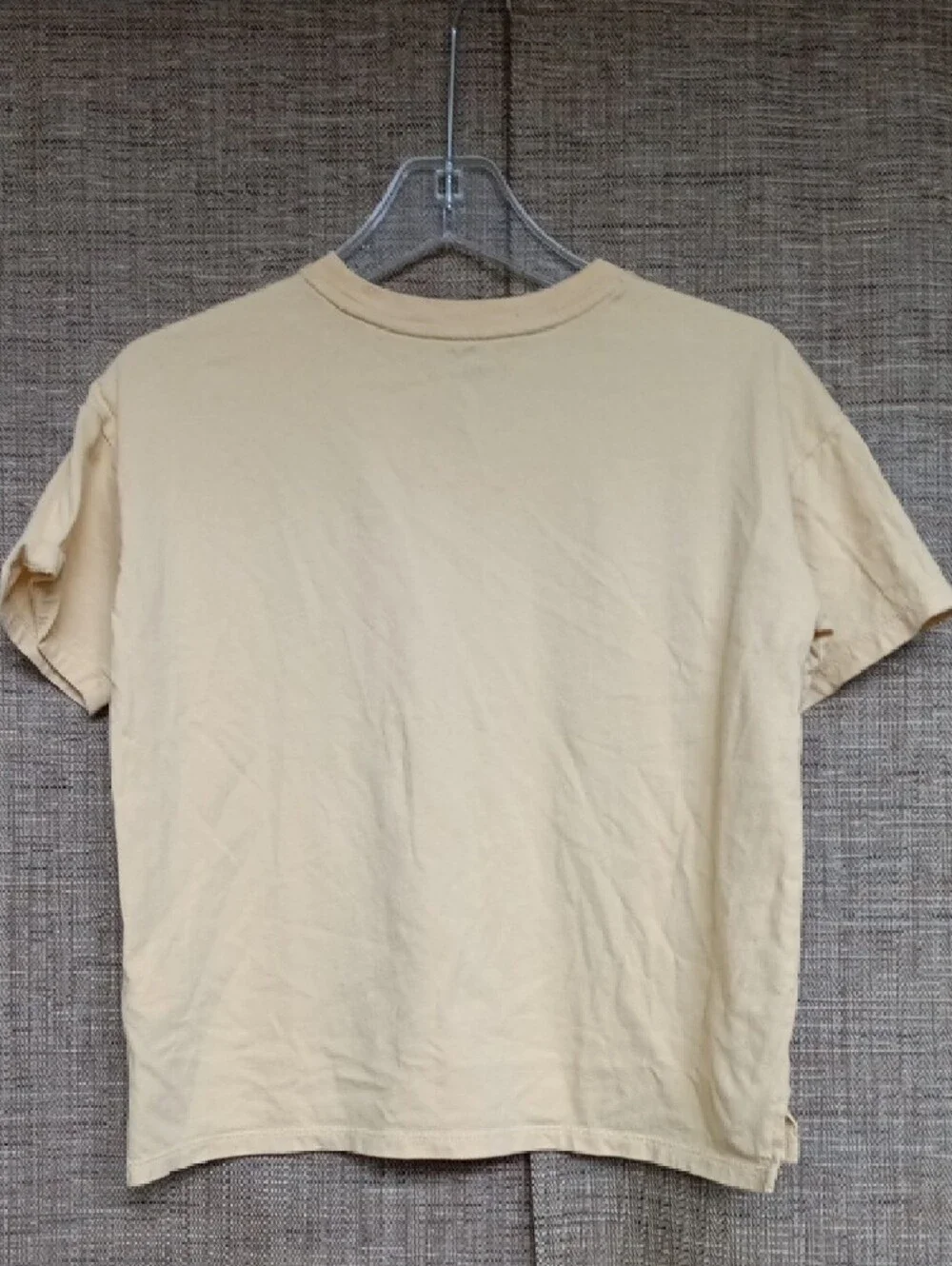 Kid's GAP Pale Yellow Short Sleeve Crewneck Tee